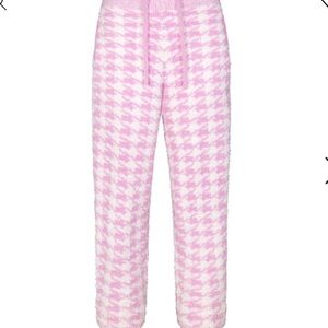 SKIMS COZY KNIT UNISEX
JOGGER PETAL HOUNDSTOOTH